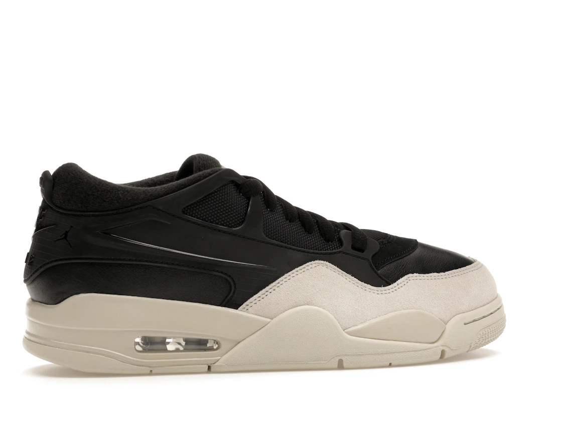 Vue 35 de Jordan 4 RM Black Light Bone