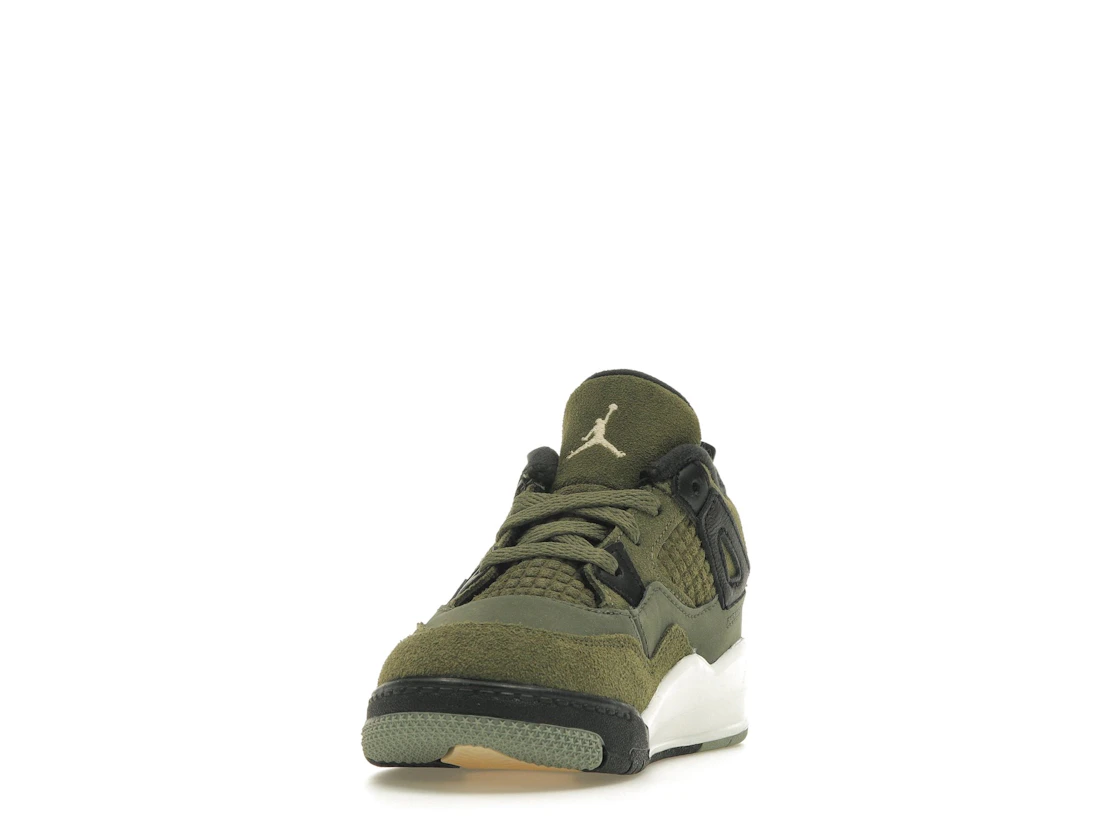 Vue 12 de Jordan 4 Retro SE Craft Medium Olive (TD)