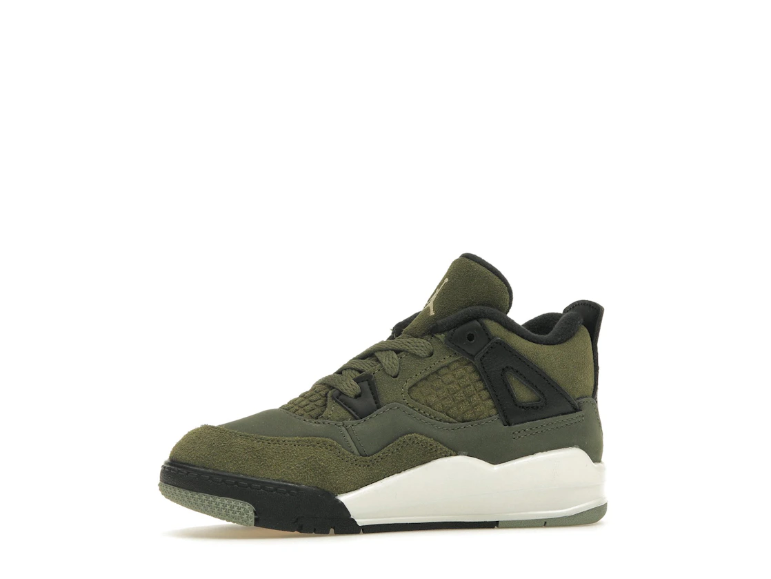 Vue 17 de Jordan 4 Retro SE Craft Medium Olive (TD)