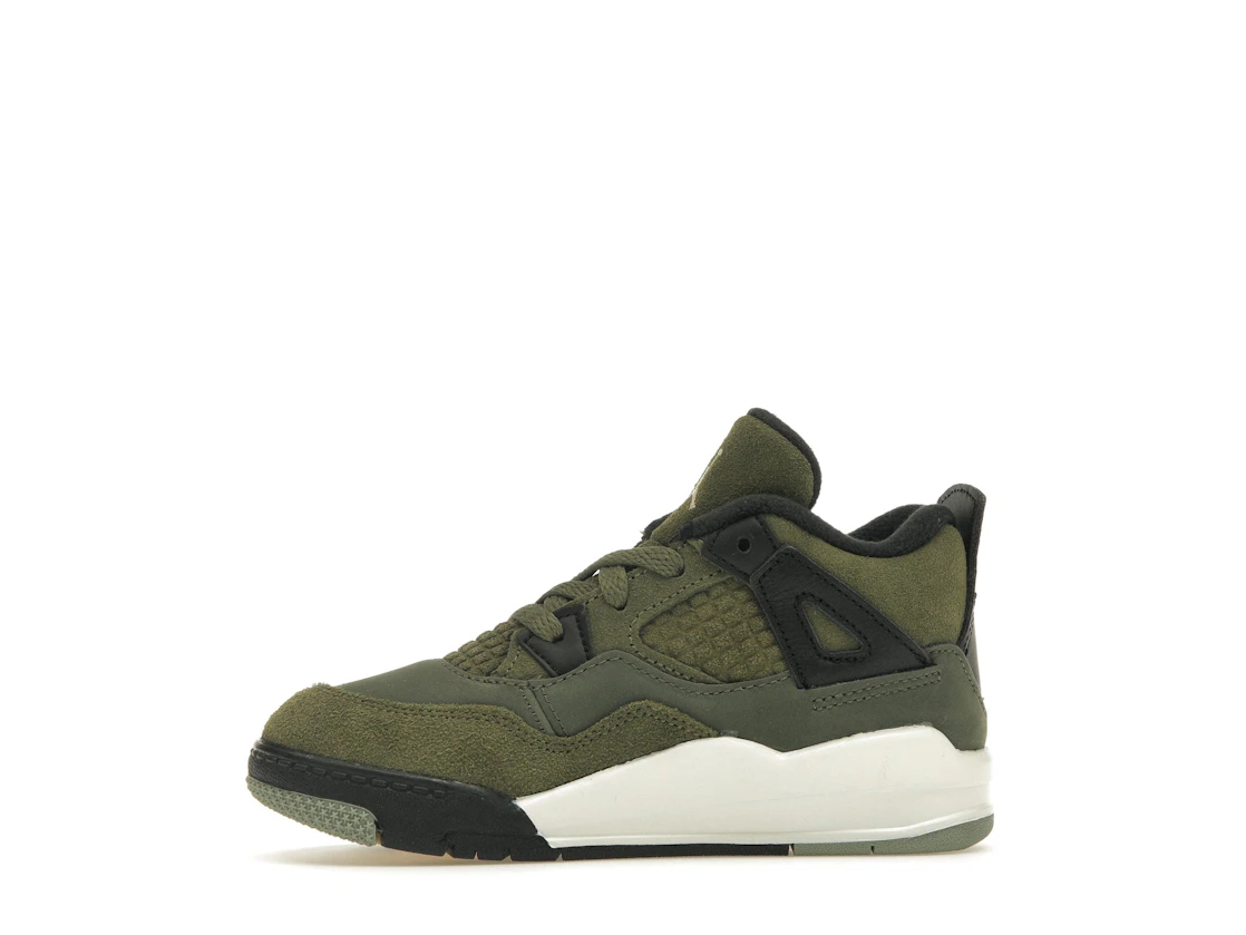 Vue 18 de Jordan 4 Retro SE Craft Medium Olive (TD)