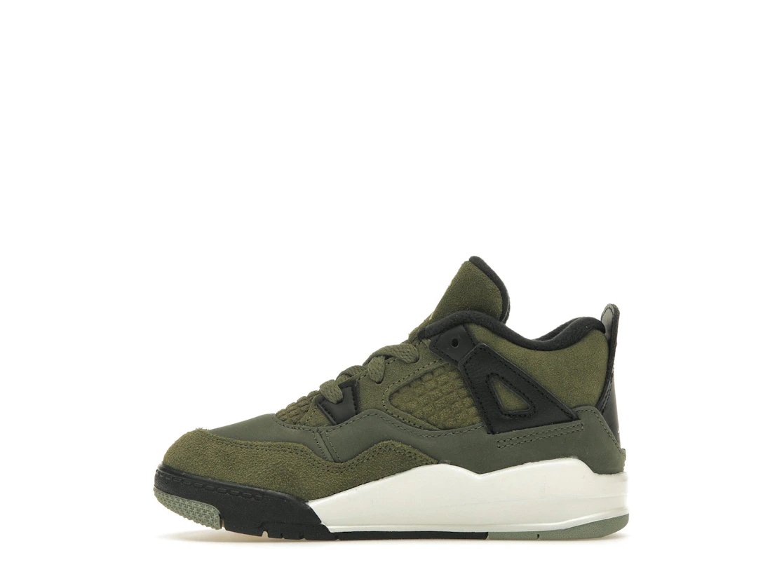 Vue 19 de Jordan 4 Retro SE Craft Medium Olive (TD)