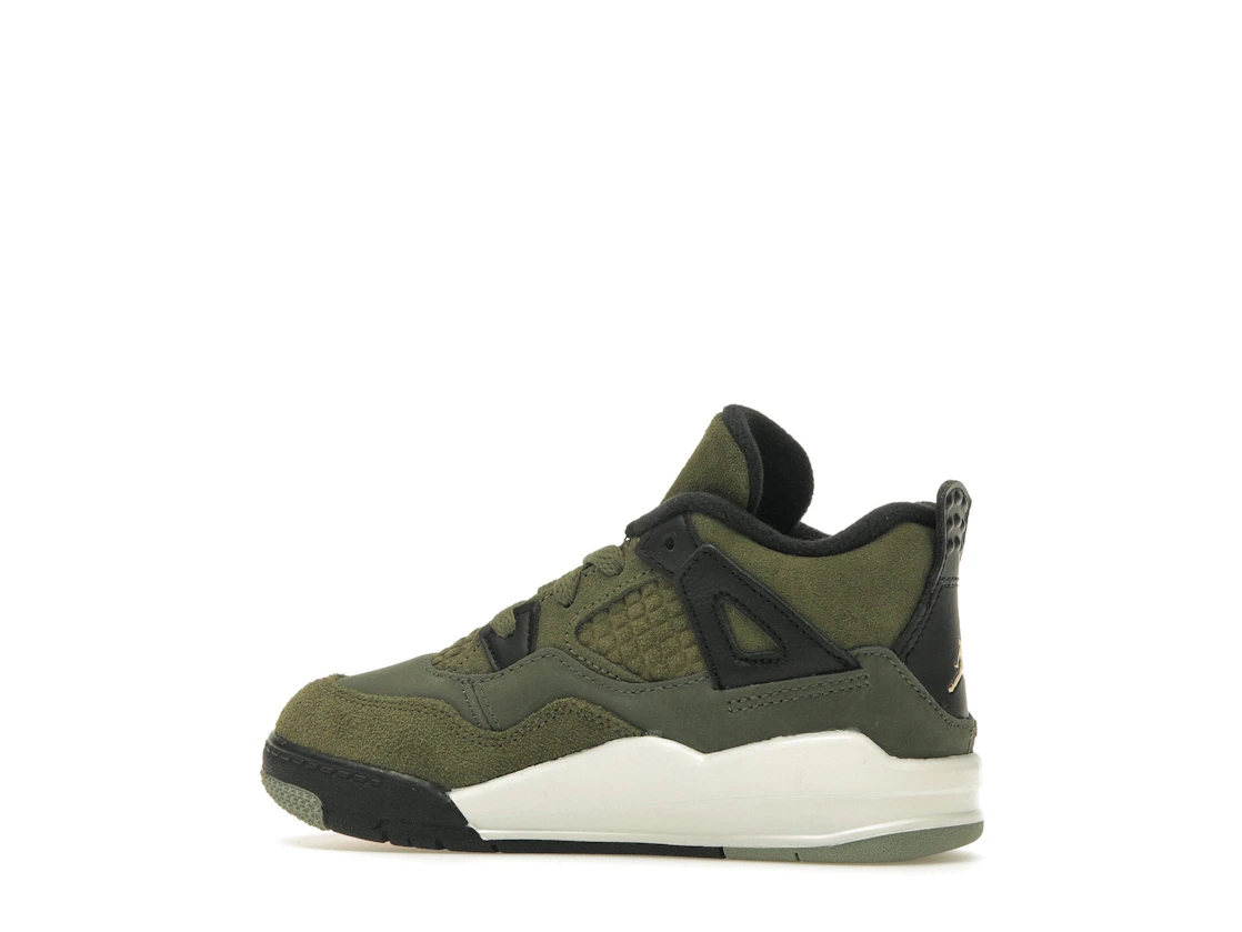Vue 21 de Jordan 4 Retro SE Craft Medium Olive (TD)