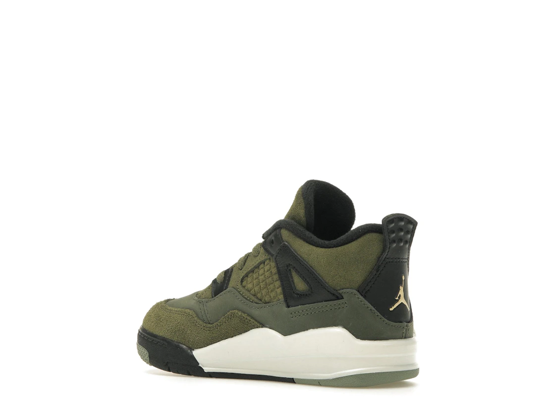 Vue 23 de Jordan 4 Retro SE Craft Medium Olive (TD)