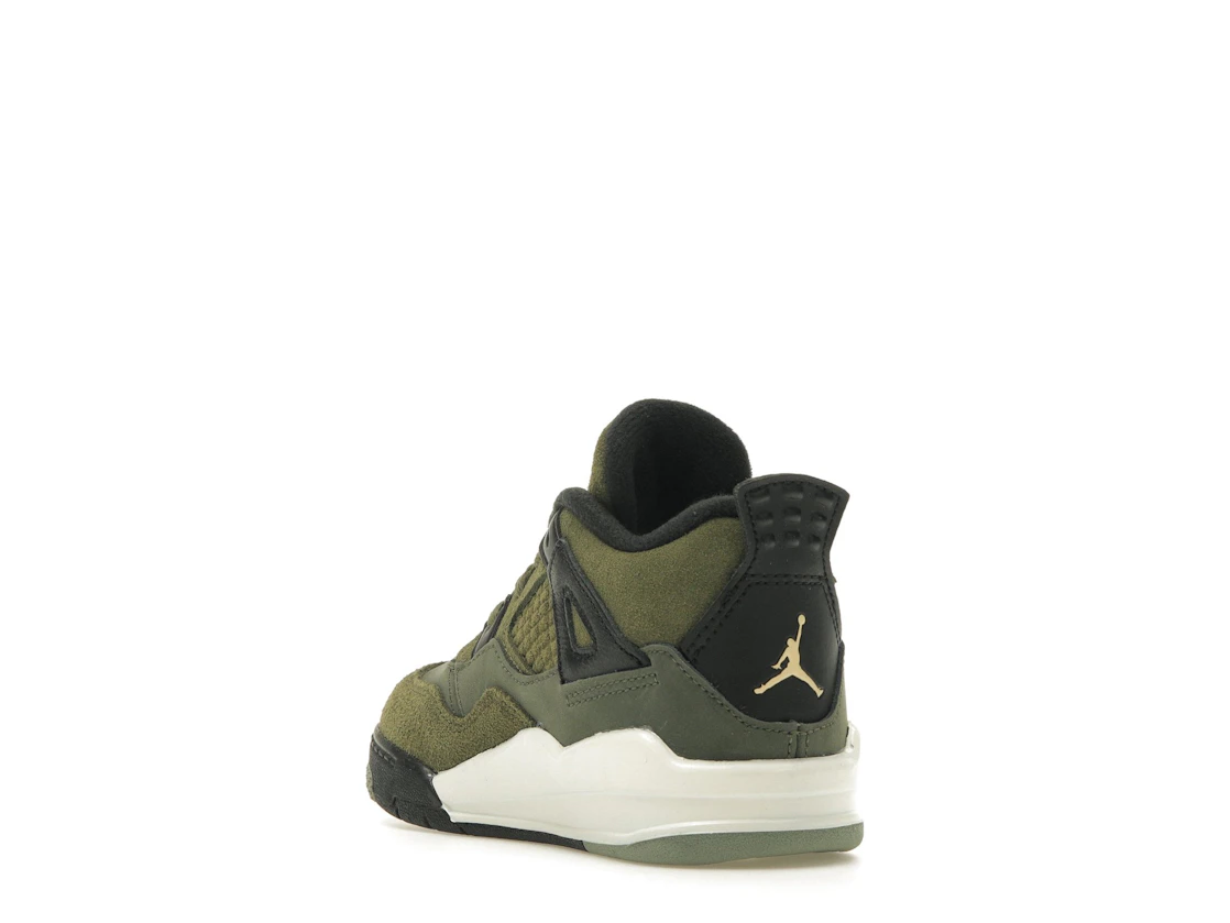 Vue 25 de Jordan 4 Retro SE Craft Medium Olive (TD)