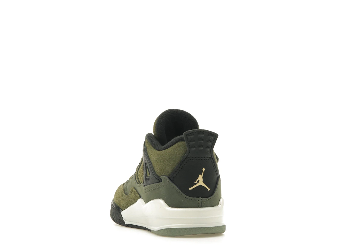 Vue 26 de Jordan 4 Retro SE Craft Medium Olive (TD)