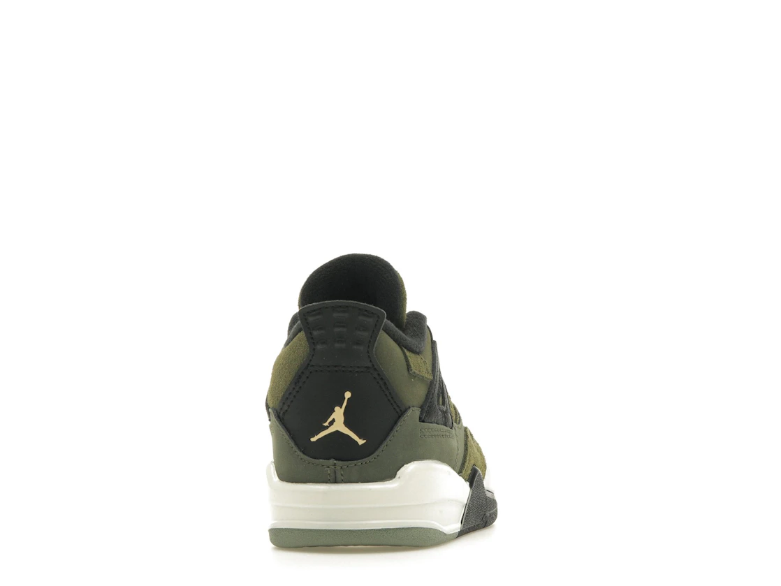 Vue 29 de Jordan 4 Retro SE Craft Medium Olive (TD)