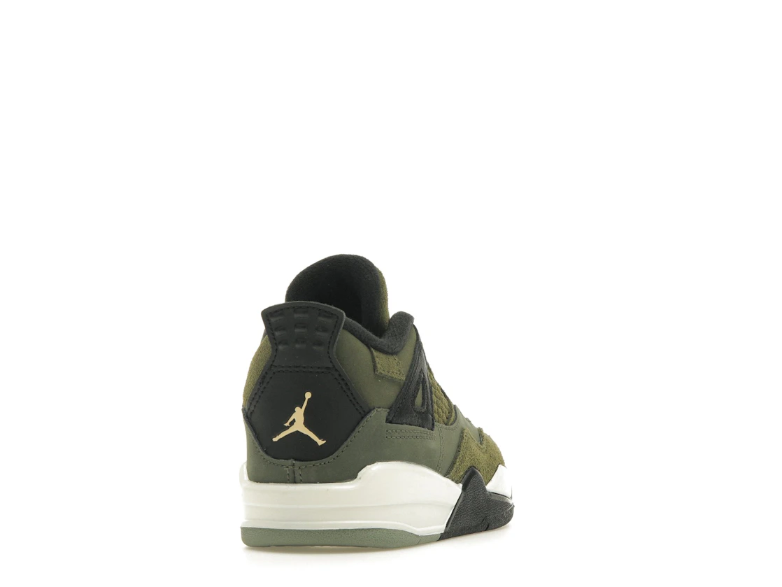 Vue 30 de Jordan 4 Retro SE Craft Medium Olive (TD)