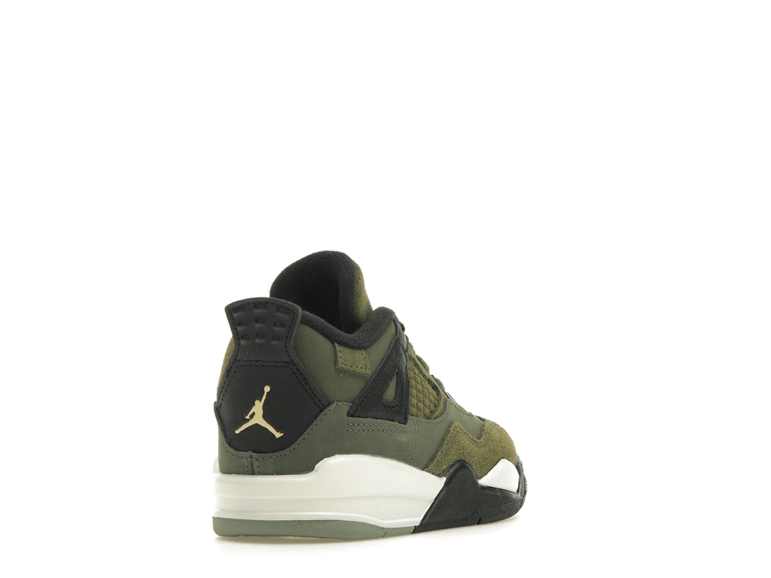 Vue 31 de Jordan 4 Retro SE Craft Medium Olive (TD)