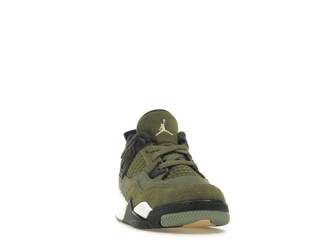 Vue 8 de Jordan 4 Retro SE Craft Medium Olive (TD)
