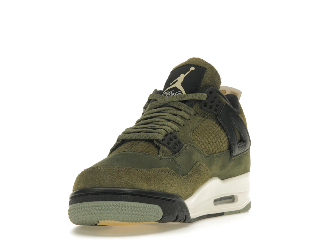 Vue 13 de Jordan 4 Retro SE Craft Medium Olive