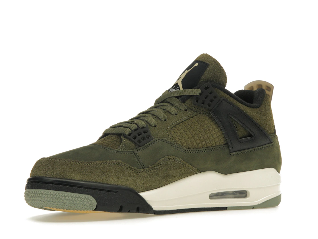 Vue 16 de Jordan 4 Retro SE Craft Medium Olive