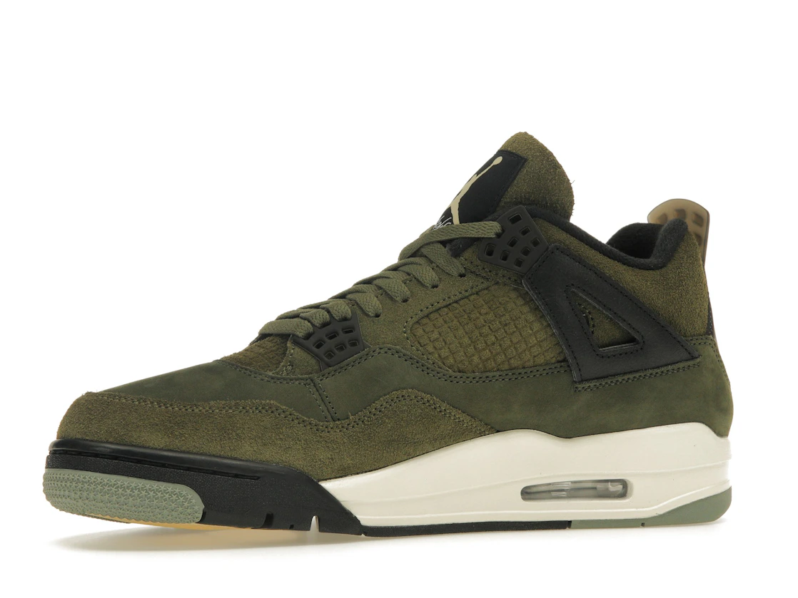 Vue 17 de Jordan 4 Retro SE Craft Medium Olive