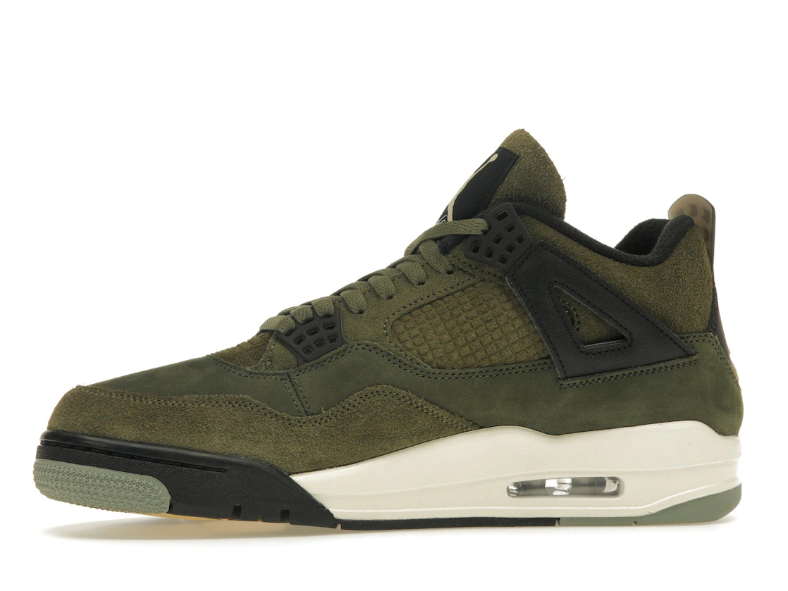 Vue 18 de Jordan 4 Retro SE Craft Medium Olive