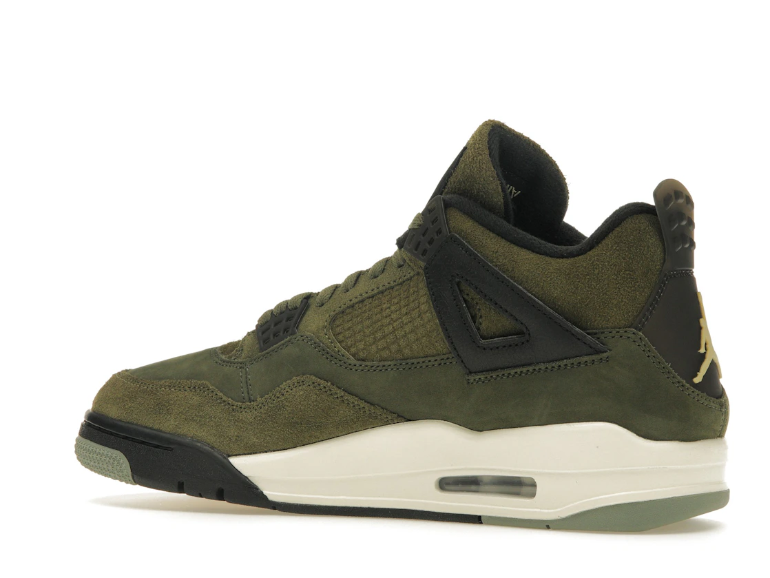 Vue 22 de Jordan 4 Retro SE Craft Medium Olive