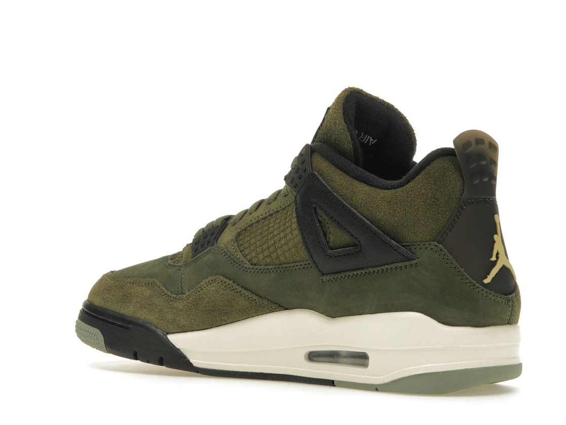 Vue 23 de Jordan 4 Retro SE Craft Medium Olive