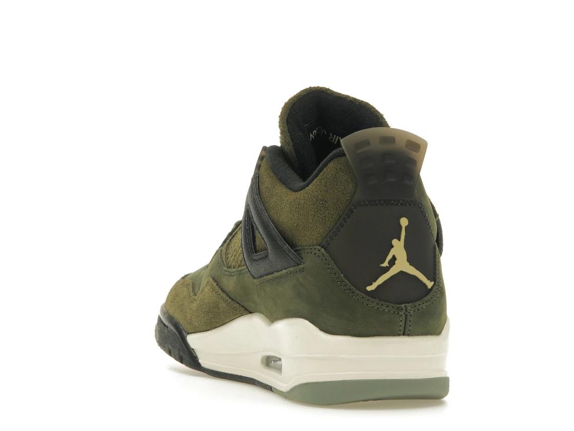 Vue 26 de Jordan 4 Retro SE Craft Medium Olive