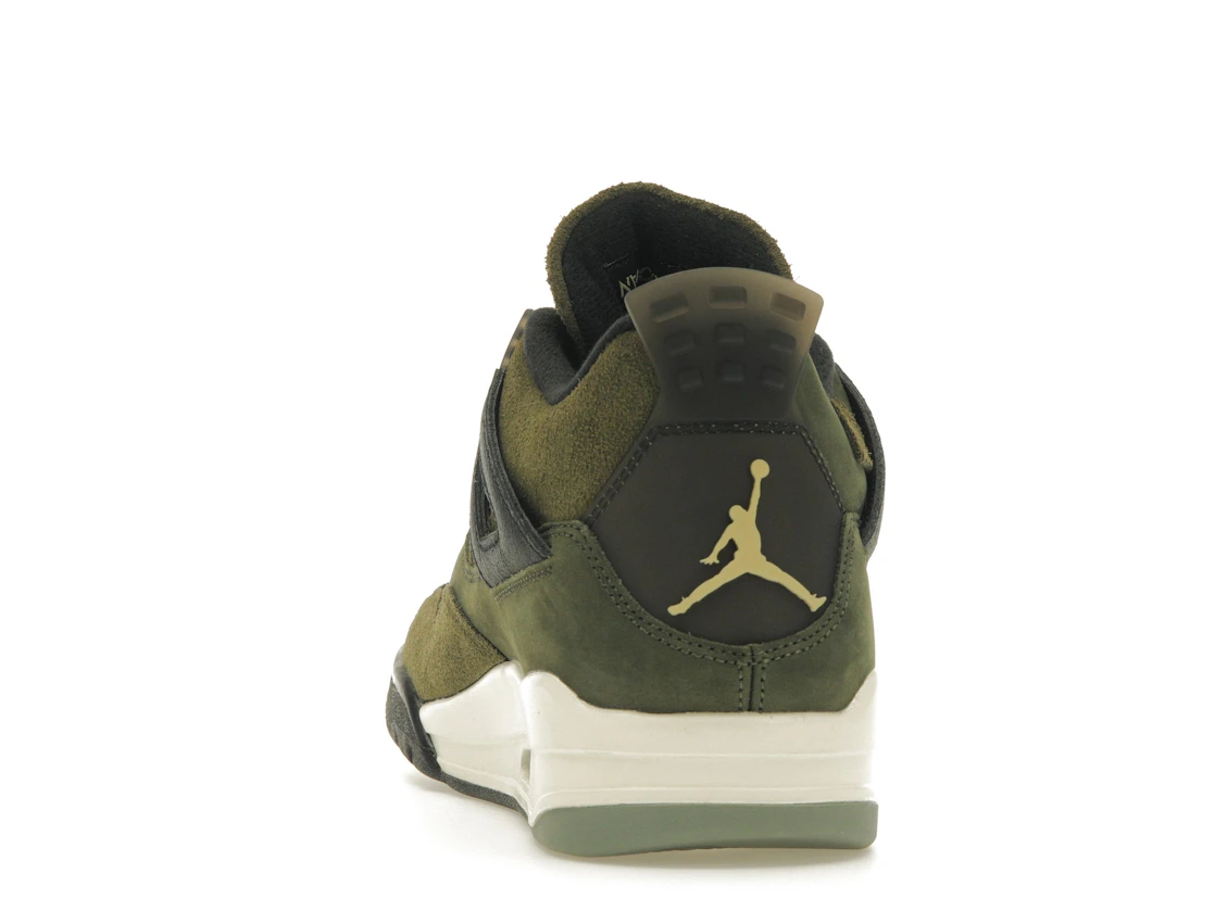 Vue 27 de Jordan 4 Retro SE Craft Medium Olive