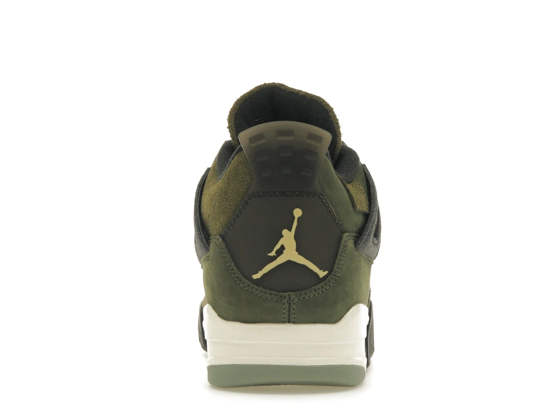 Vue 28 de Jordan 4 Retro SE Craft Medium Olive