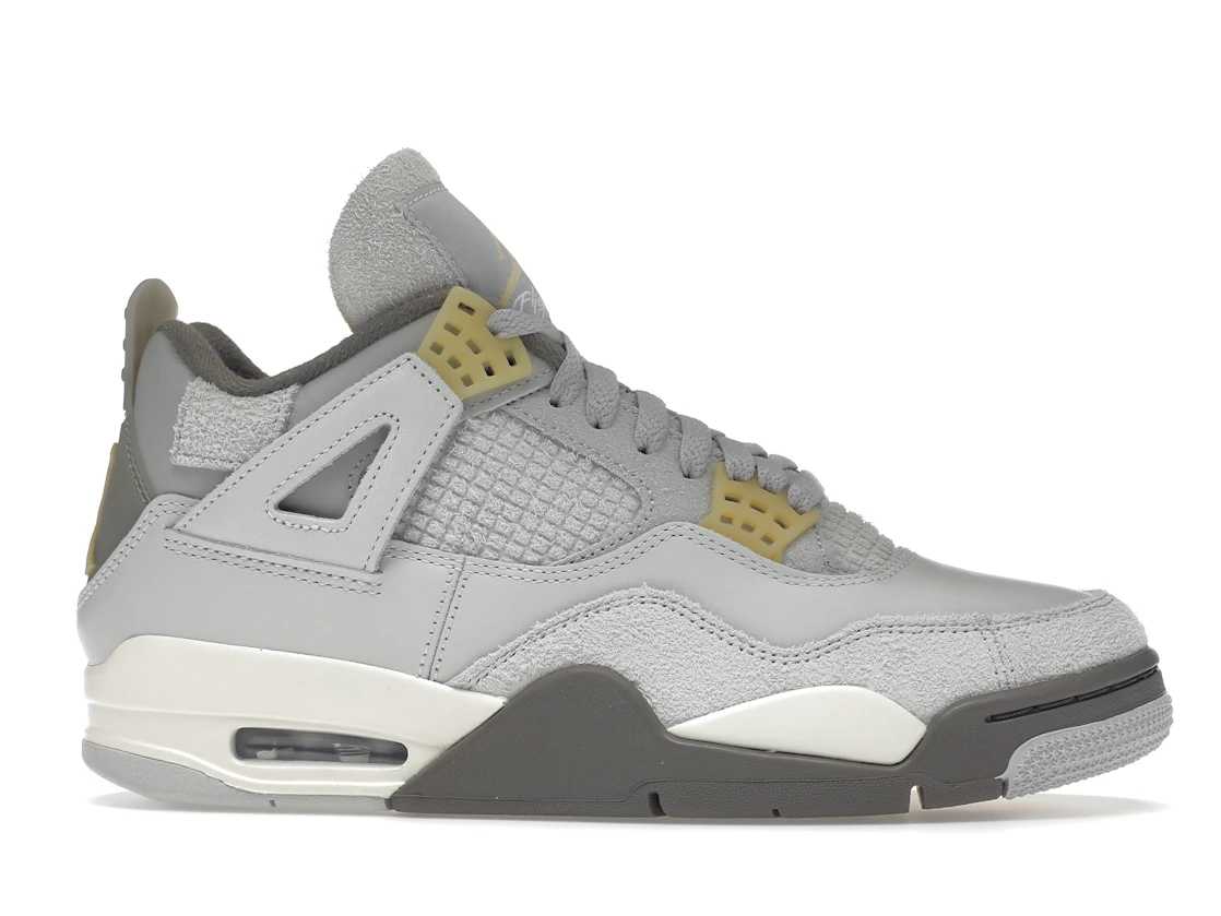 Vue 2 de Jordan 4 Retro SE Craft Photon Dust