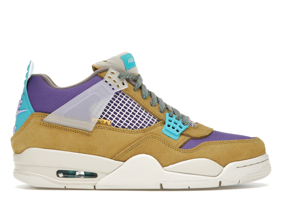 Vue 1 de Jordan 4 Retro SP 30th Anniversary Union Desert Moss