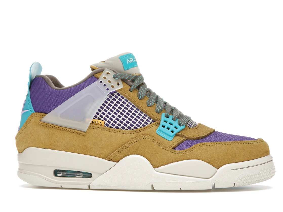 Vue 2 de Jordan 4 Retro SP 30th Anniversary Union Desert Moss