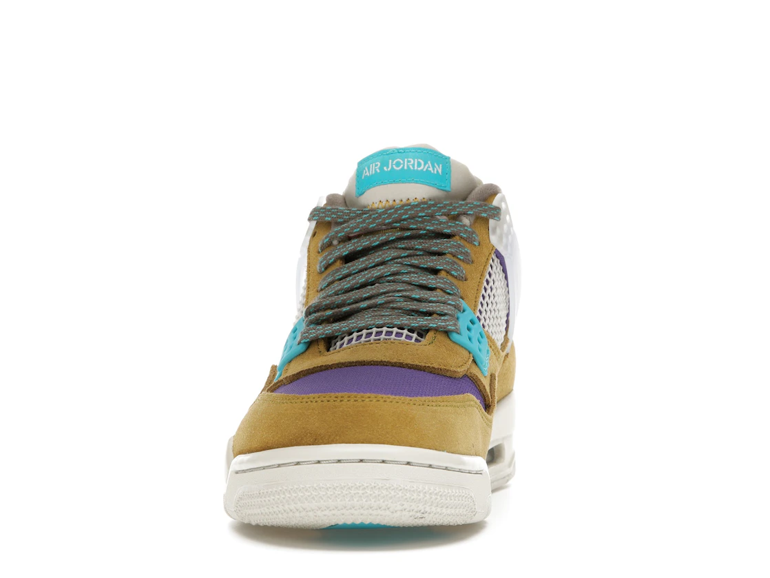 Vue 11 de Jordan 4 Retro SP 30th Anniversary Union Desert Moss