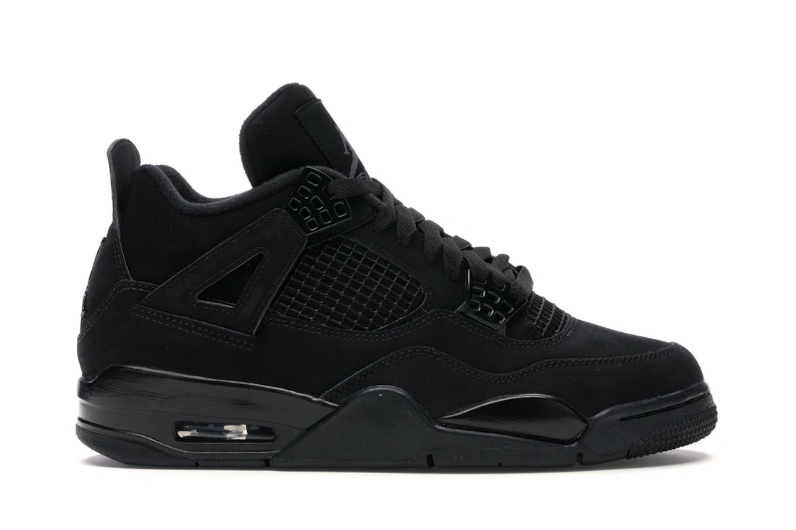 Vue 1 de Jordan 4 Retro Black Cat (2020)