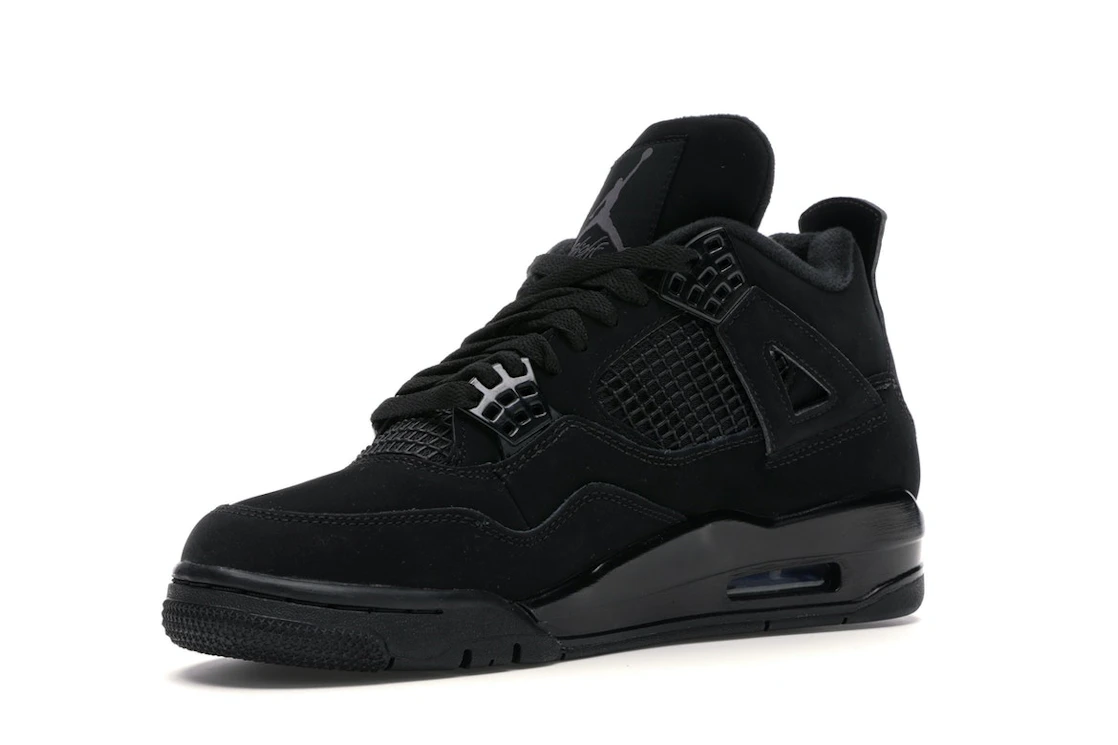 Vue 15 de Jordan 4 Retro Black Cat (2020)