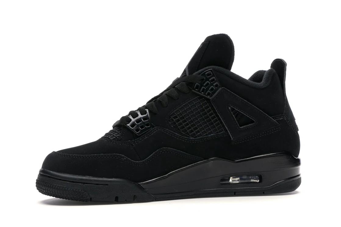 Vue 17 de Jordan 4 Retro Black Cat (2020)