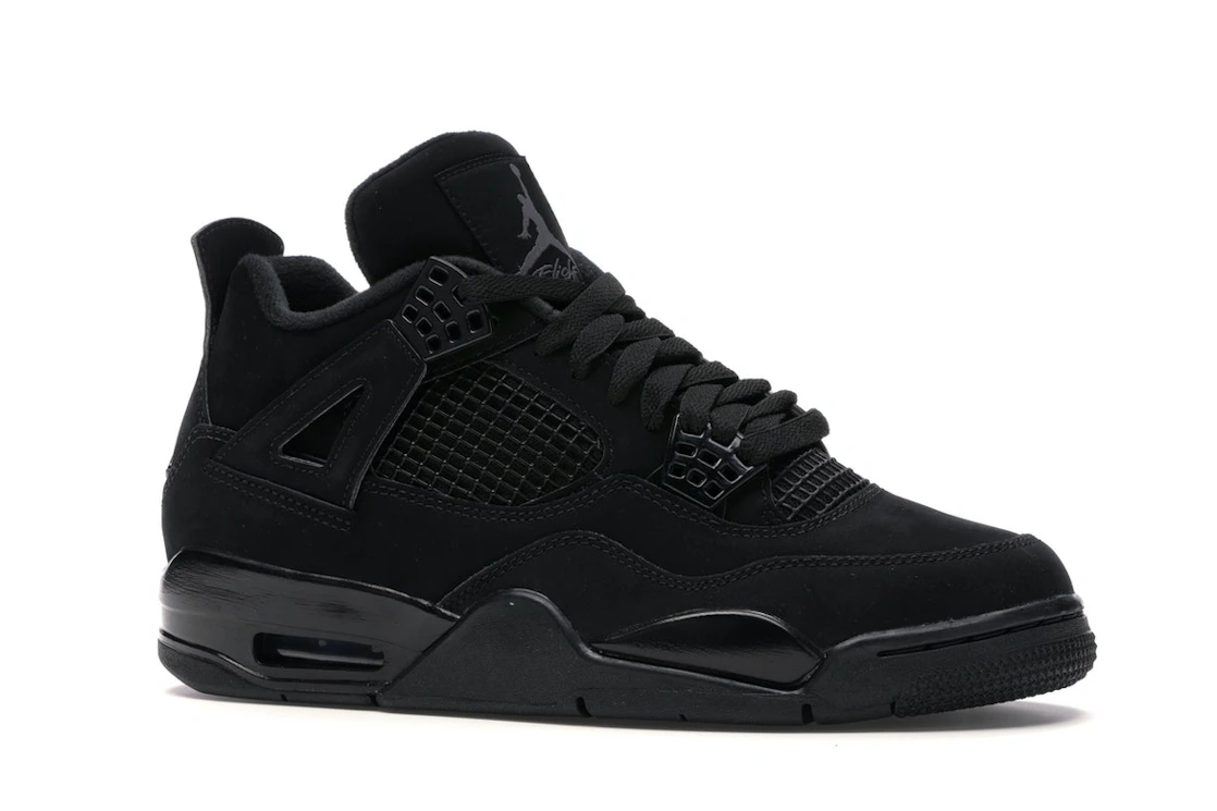 Vue 3 de Jordan 4 Retro Black Cat (2020)