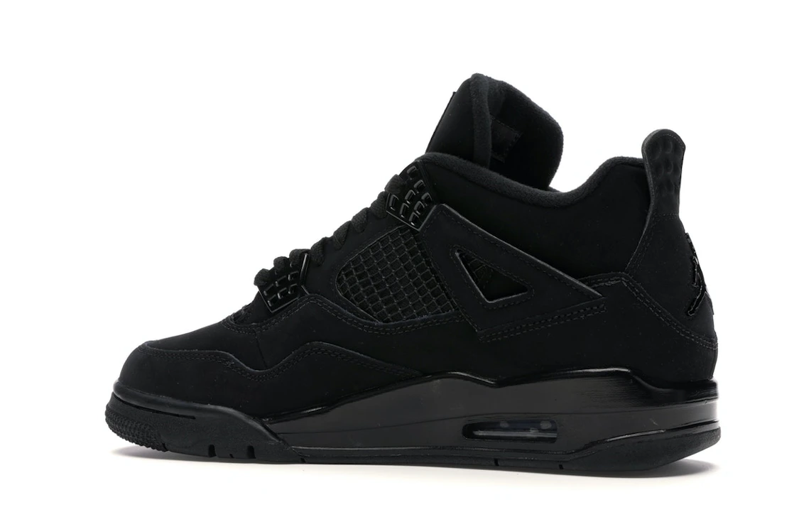 Vue 21 de Jordan 4 Retro Black Cat (2020)
