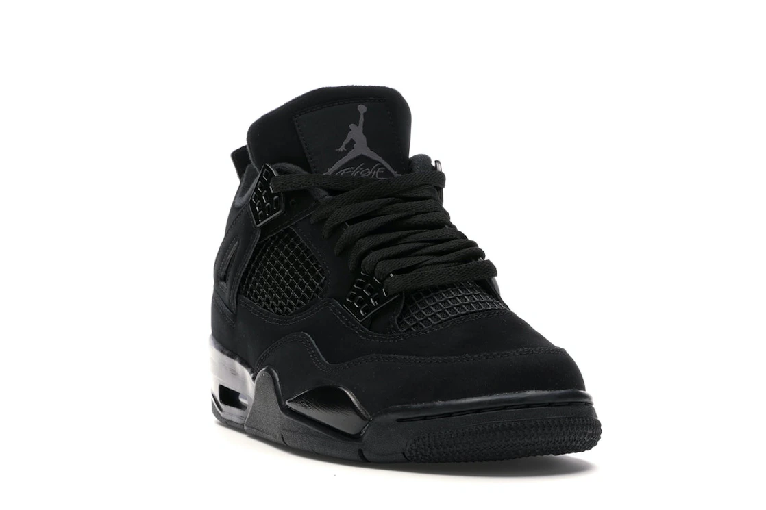 Vue 7 de Jordan 4 Retro Black Cat (2020)