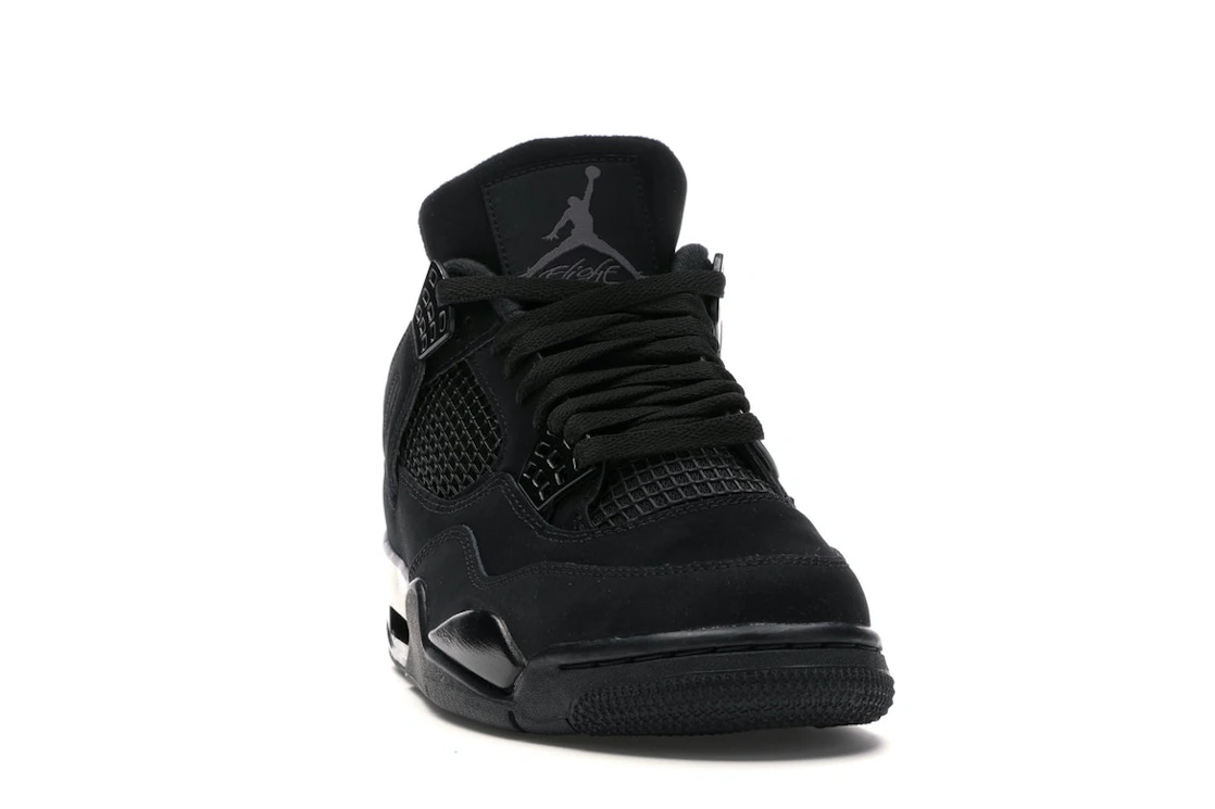 Vue 8 de Jordan 4 Retro Black Cat (2020)