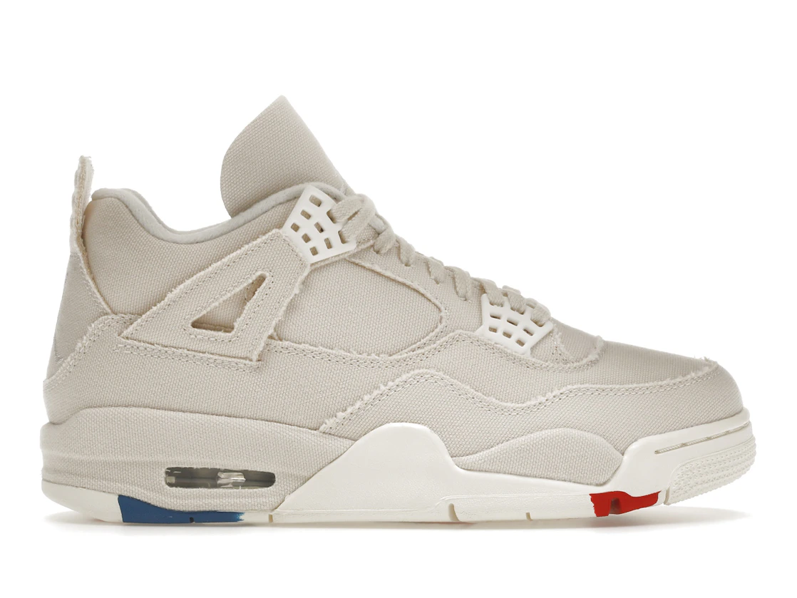 Vue 1 de Jordan 4 Retro Blank Canvas 