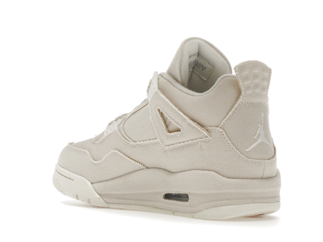 Vue 24 de Jordan 4 Retro Blank Canvas 