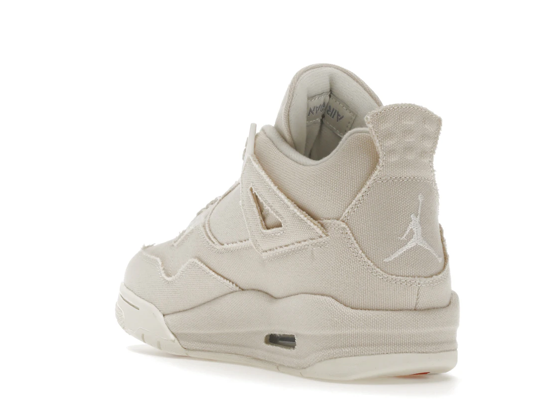 Vue 25 de Jordan 4 Retro Blank Canvas 