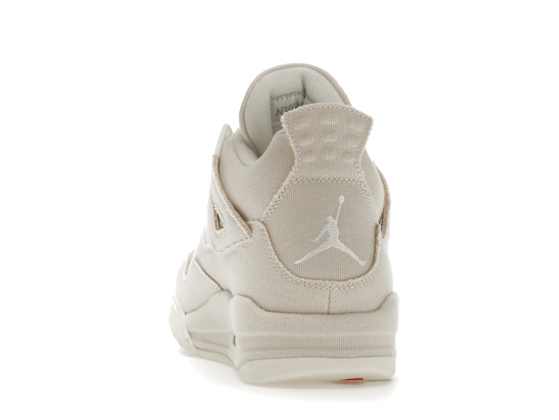 Vue 27 de Jordan 4 Retro Blank Canvas 