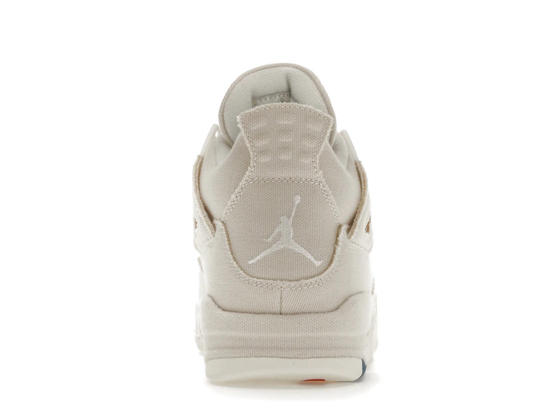 Vue 28 de Jordan 4 Retro Blank Canvas 