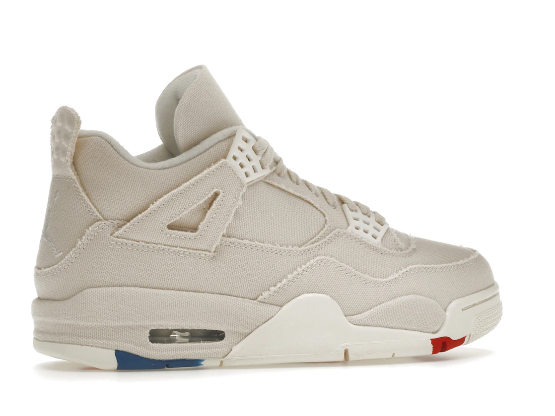 Vue 35 de Jordan 4 Retro Blank Canvas 