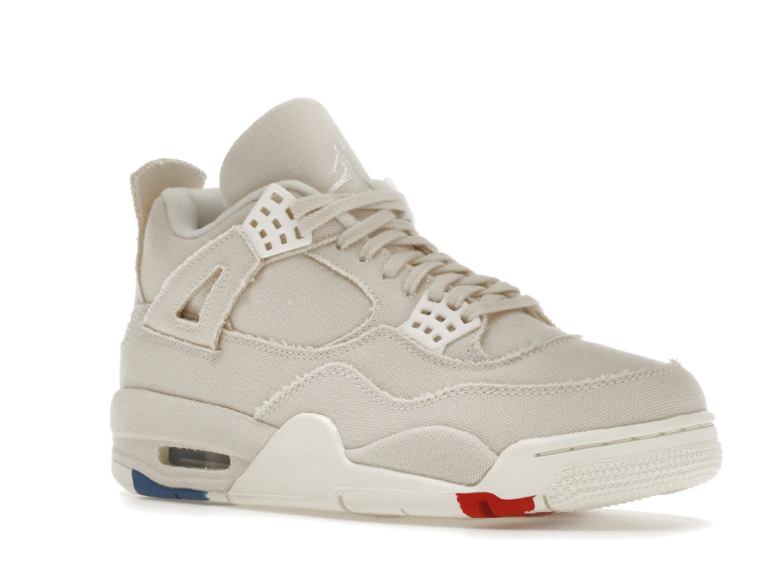 Vue 5 de Jordan 4 Retro Blank Canvas 