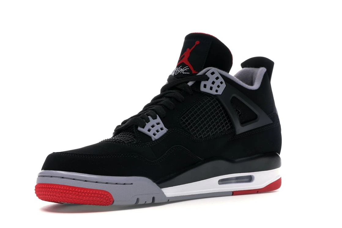 Vue 15 de Jordan 4 Retro Bred (2019)