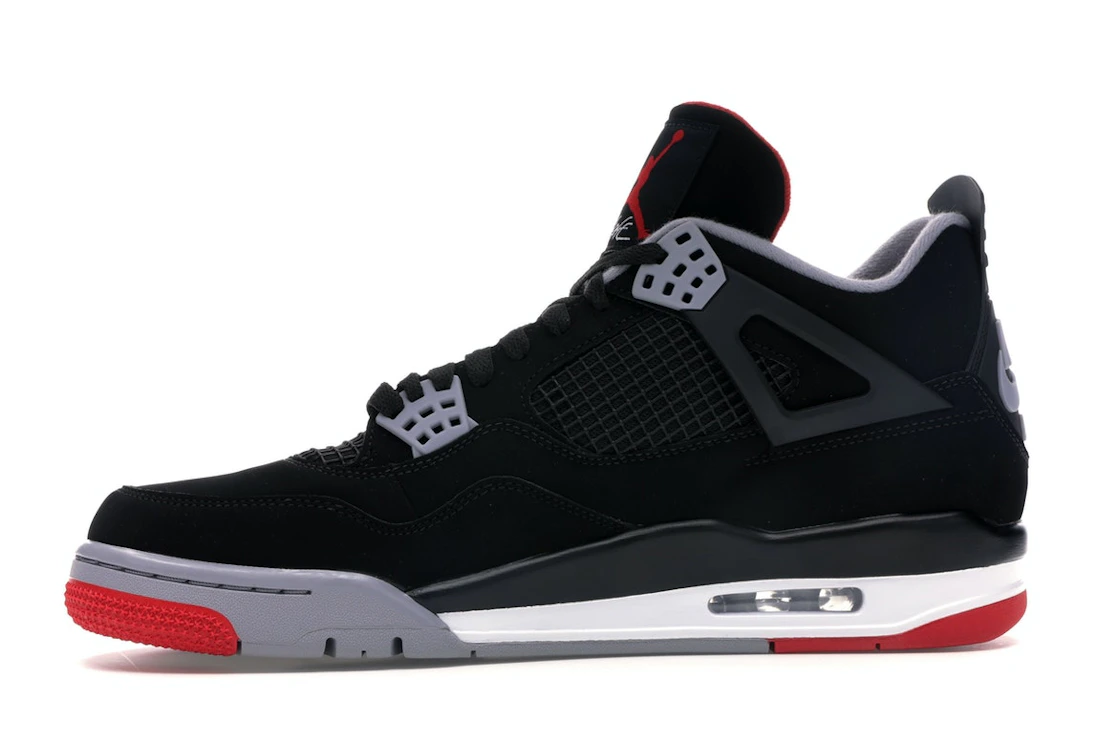 Vue 18 de Jordan 4 Retro Bred (2019)