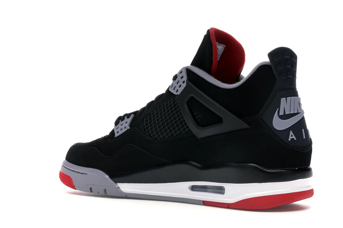 Vue 23 de Jordan 4 Retro Bred (2019)