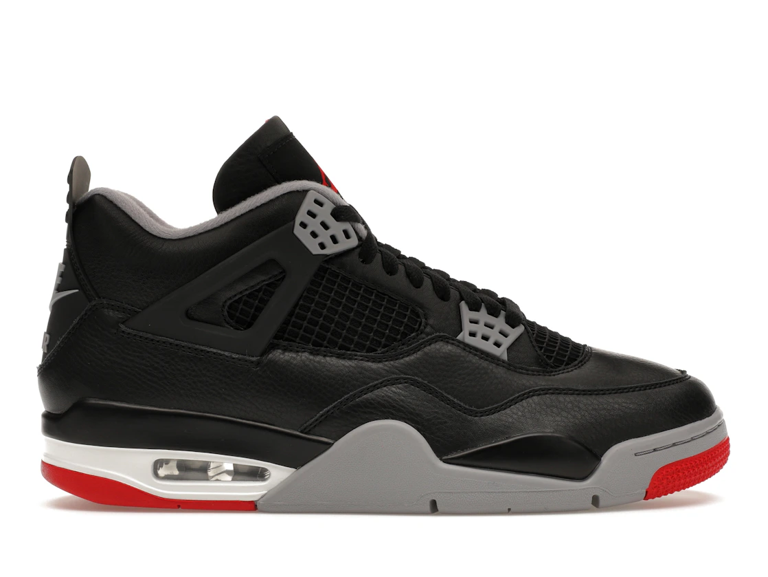 Vue 1 de Jordan 4 Retro Bred Reimagined
