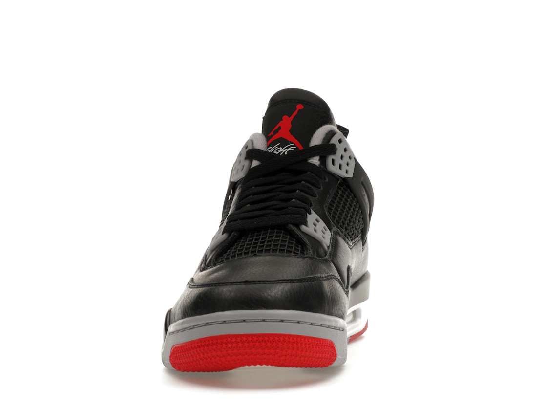 Vue 11 de Jordan 4 Retro Bred Reimagined