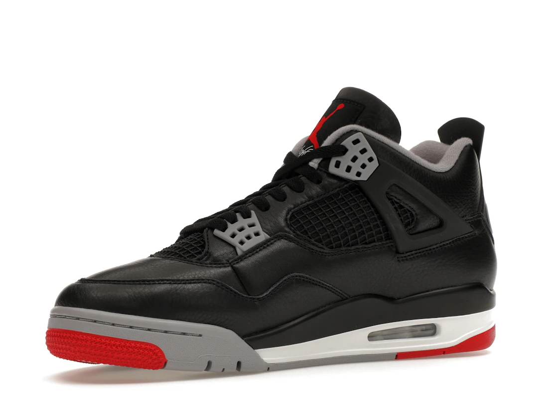 Vue 16 de Jordan 4 Retro Bred Reimagined