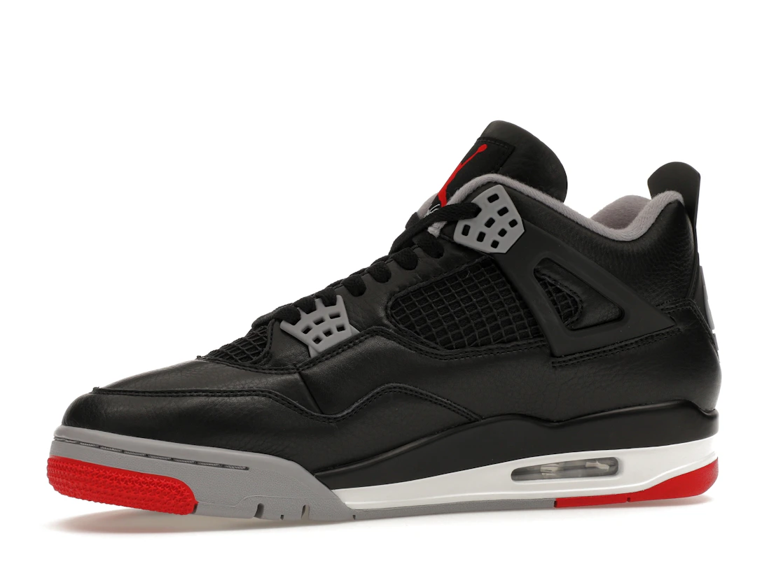 Vue 17 de Jordan 4 Retro Bred Reimagined