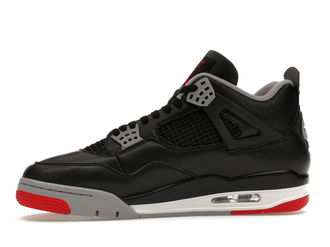 Vue 18 de Jordan 4 Retro Bred Reimagined