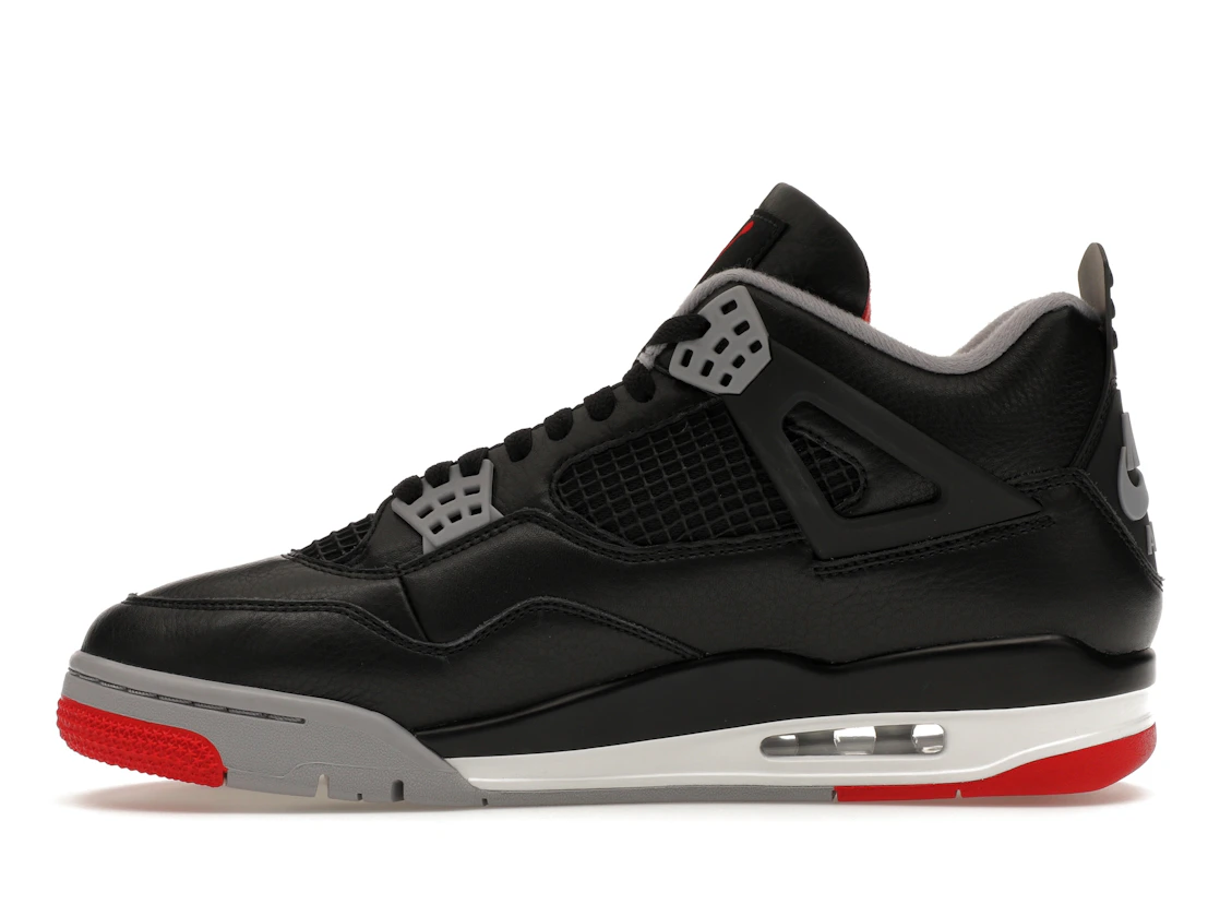 Vue 19 de Jordan 4 Retro Bred Reimagined