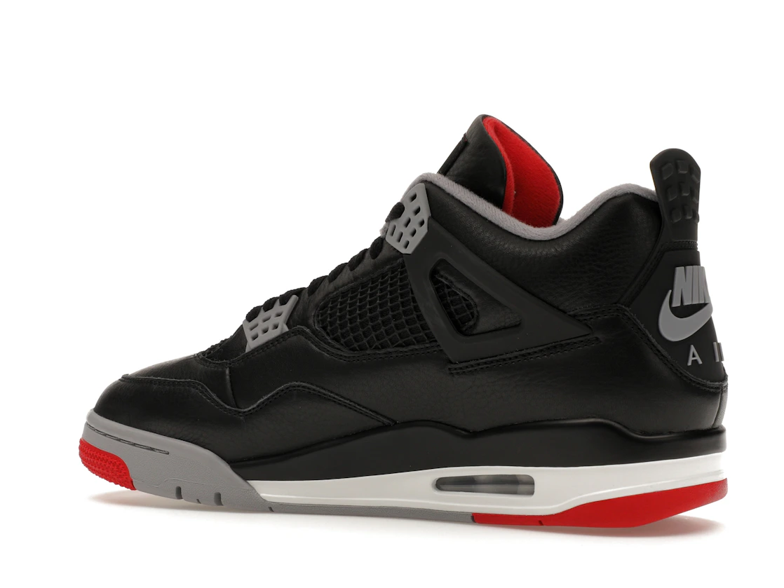 Vue 22 de Jordan 4 Retro Bred Reimagined